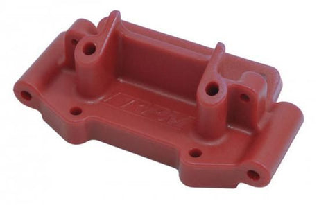 RPM RED FRONT BULKHEAD FOR TRAXXAS 2WD VEHICLES