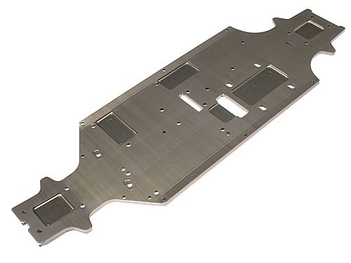 HPI Main Chassis (4mm/Hard Anodized) (67349)
