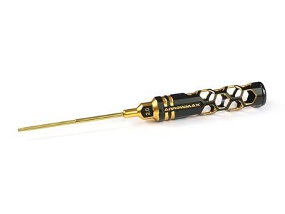 Arrowmax Allen Wrench 2.0 x 100mm Black Golden
