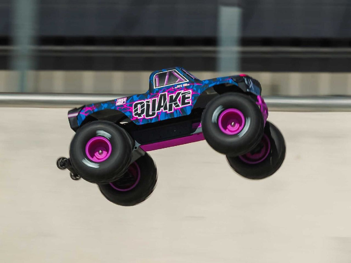 Arrma 1/10 Quake 223S Dsc 2Wd Rtr Brushless Monster Truck, Purple