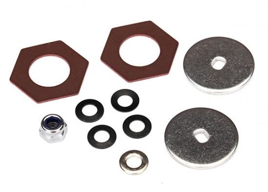 TRAXXAS Rebuild kit, slipper clutch (steel disc/friction insert/4mm