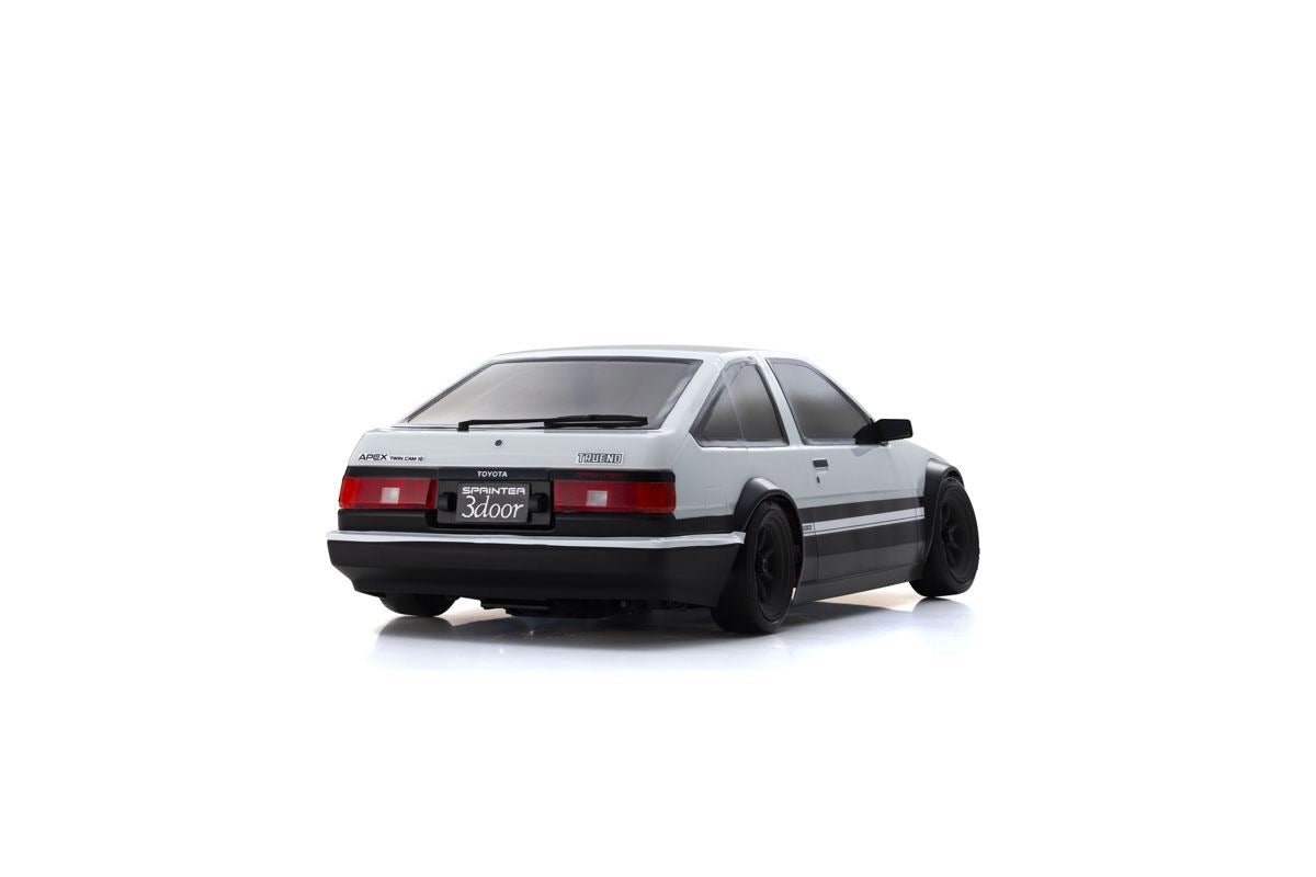 Kyosho Fazer D2 Toyota Sprinter Trueno Ae86 White 1:10 Drift Readyset
