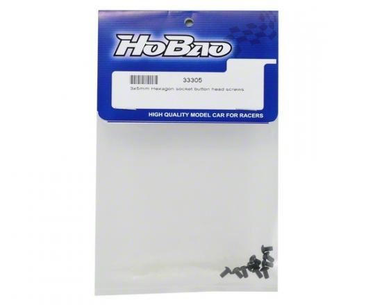 HoBao M3X5mm Hex Socket Button Head Screws