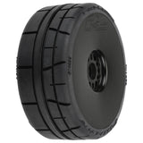 Proline 1/8 Menace Hp Belted Speed Run F/R Tires Mounted 17mm Black
