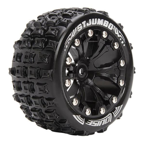 LOUISE RC ST-JUMBO 1/10 SOFT 1/2 OFFSET/BLACK GP JATO 2WD R