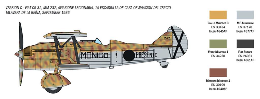 Italeri Fiat CR 32 Freccia