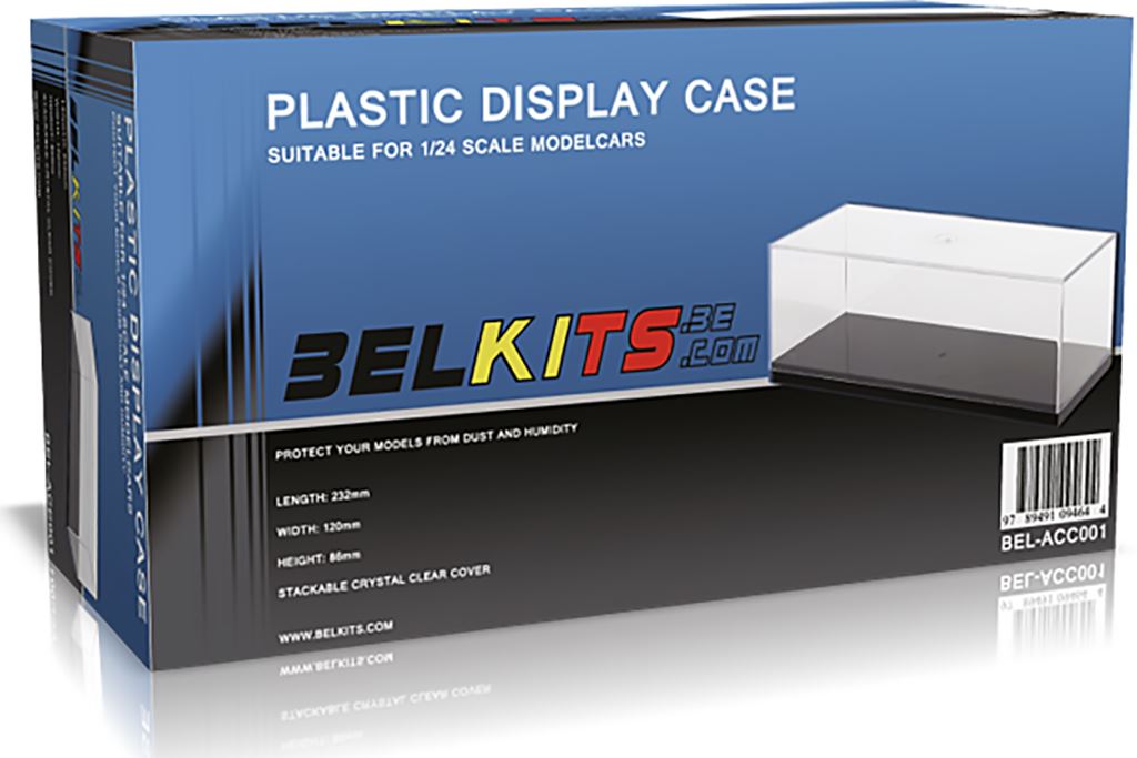 BEL Kits 1/24 Plastic Display Case