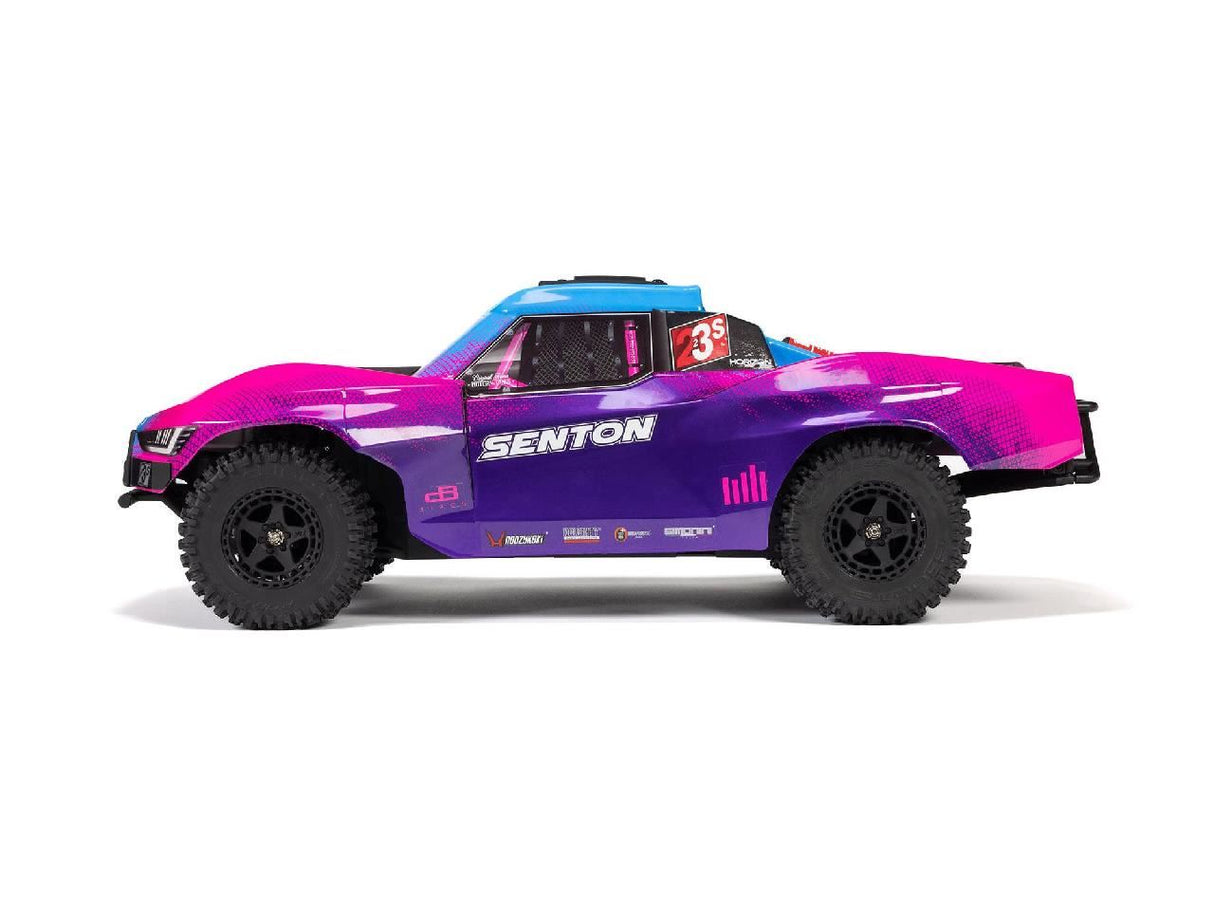 Arrma 1/10 Senton 223S Blx 4X4 Sct Rtr With Dsc Blue/Purple