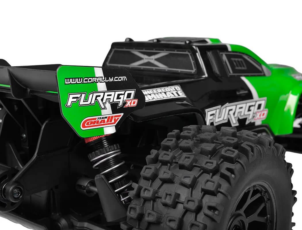 Corally Furago Xd Rtr Truck - Green