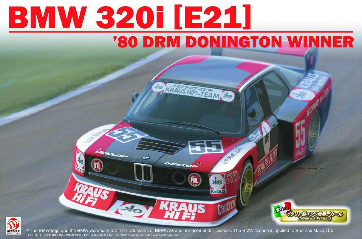 Beemax/Nunu 1/24 Bmw 320I E21 1980 Drm Donington Winner