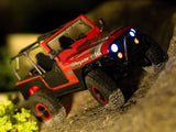 Axial 1/30 Scx30 Jeep Cj-7 Genright 4X4 Rtr, Red
