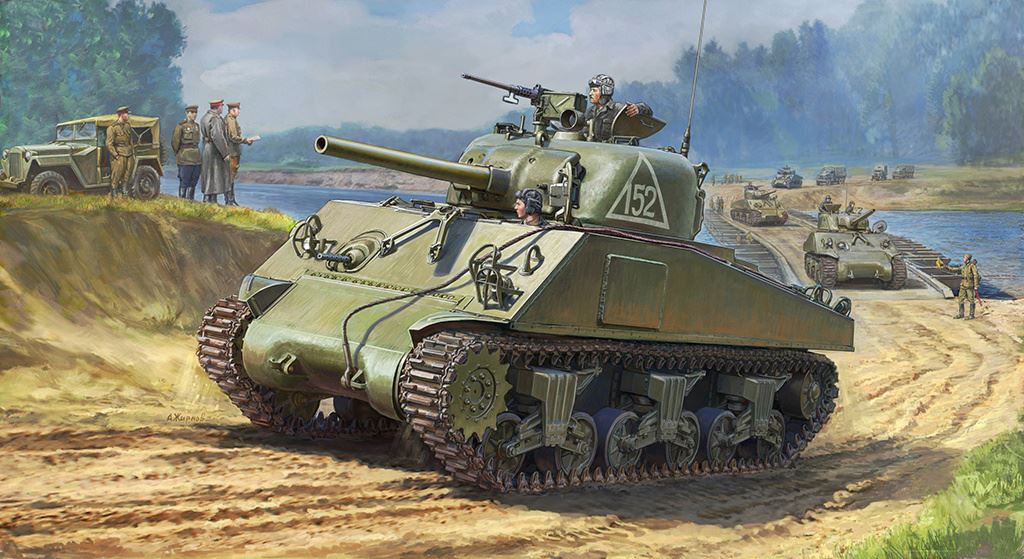Zvesda M4 A2 Sherman (75mm)