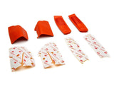 Spektrum Orange Grip Set w/ Tape: DX6G2/3 DX8G2