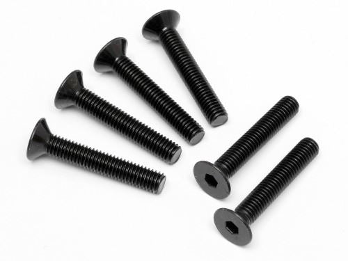 HPI Flat Head Screw M5X30mm (Hex Socket/6Pcs)