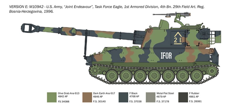 Italeri M-109/A2-A3-G