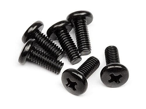 HPI Binder Head Screw M4X10mm (6Pcs)