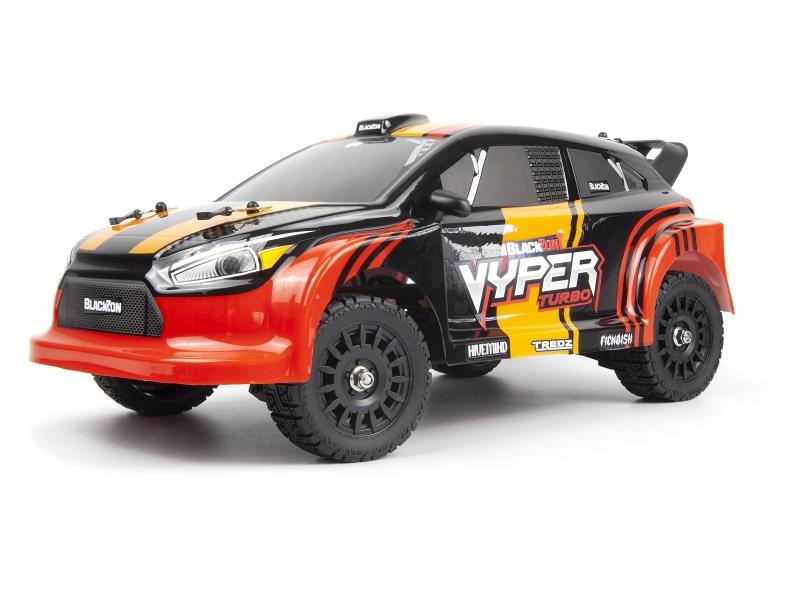 Vyper Rx Turbo 1/16 4Wd 2S Brushless - Red/Orange