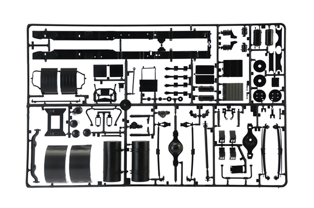 Italeri Volvo F-12 Intercooler (Low Roof) with accessories