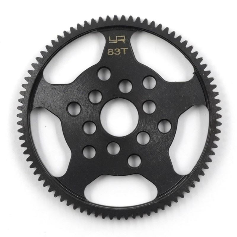 Yeah Racing Steel Spur Gear 83T 0.6M For Tamiya CC-02