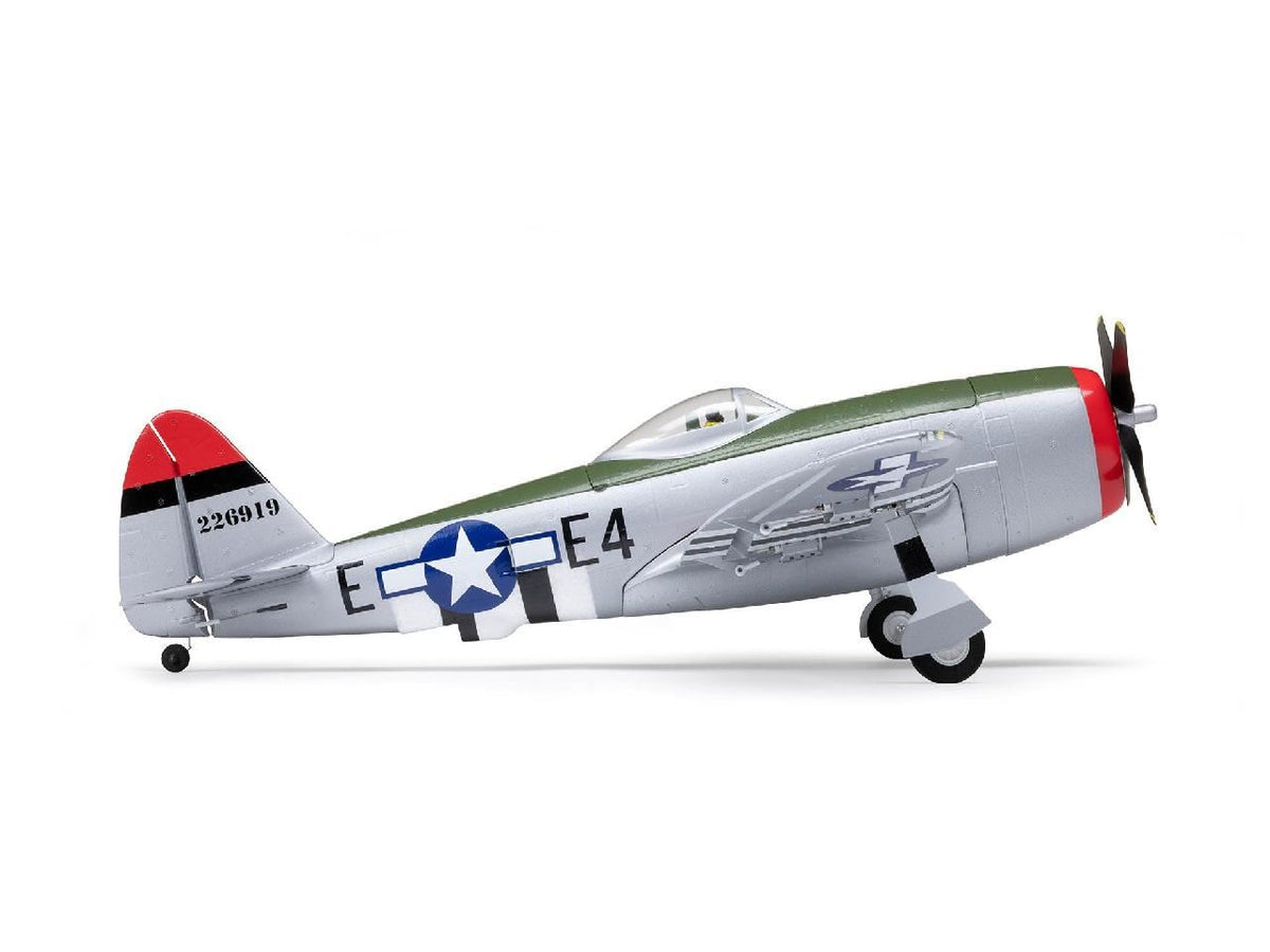 E Flite Micro P-47 Thunderbolt 625Mm Bnf Basic With As3X+ And Safe S