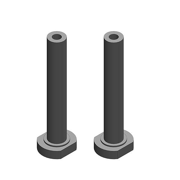 Corally Servo Saver Post Steel 2 Pcs