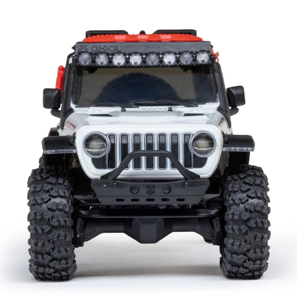 Axial 1/30 Scx30 Jeep Wrangler Jlu 4X4 Rtrrock Crawler White