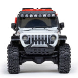 Axial 1/30 Scx30 Jeep Wrangler Jlu 4X4 Rtrrock Crawler White