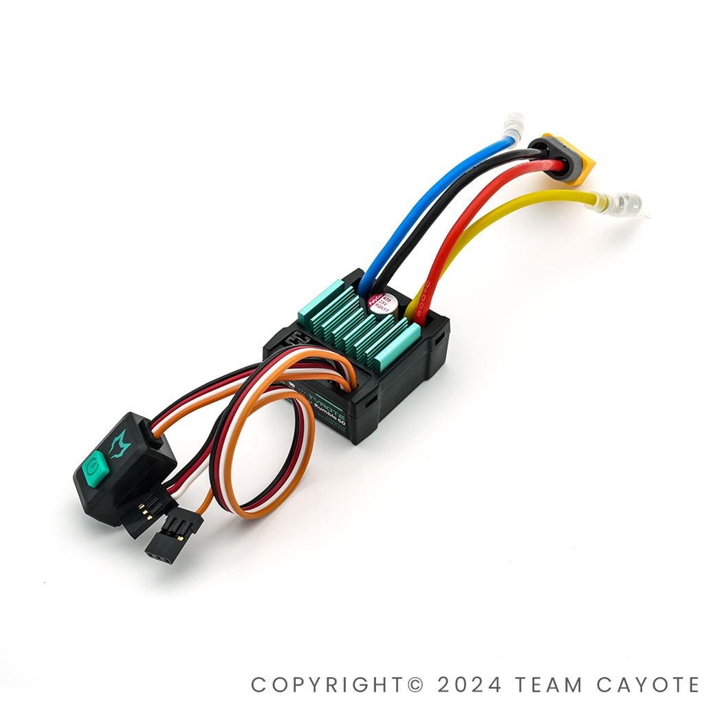 Tyrote Rumble 60 1/10 W/P Brushed Esc