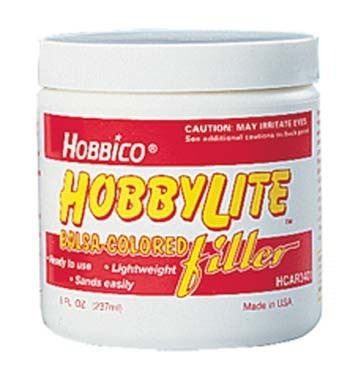 HOBBICO HobbyLite Filler 8oz (237 ml) Balsa Coloured