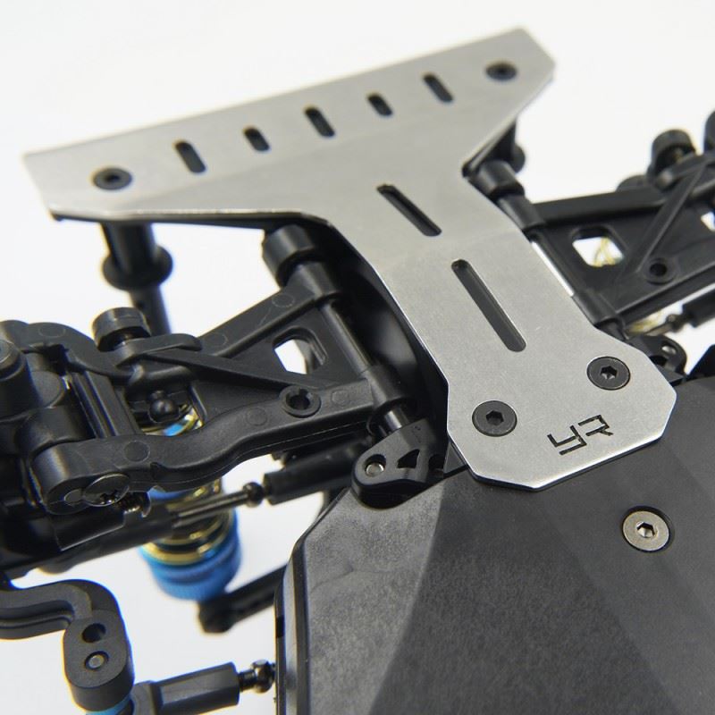 Yeah Racing Stainless Steel Chassis Protector Plate Set For Tamiya XV-02
