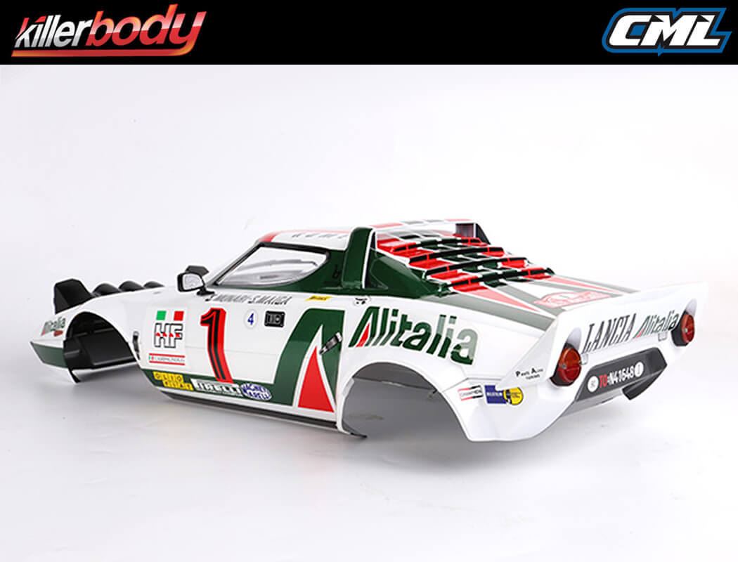 Killerbody Lancia Stratos Gr.4 1/10 Clear Body