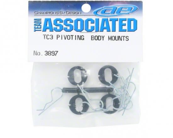 Team Associated TC3 Pivoting Body Mounts