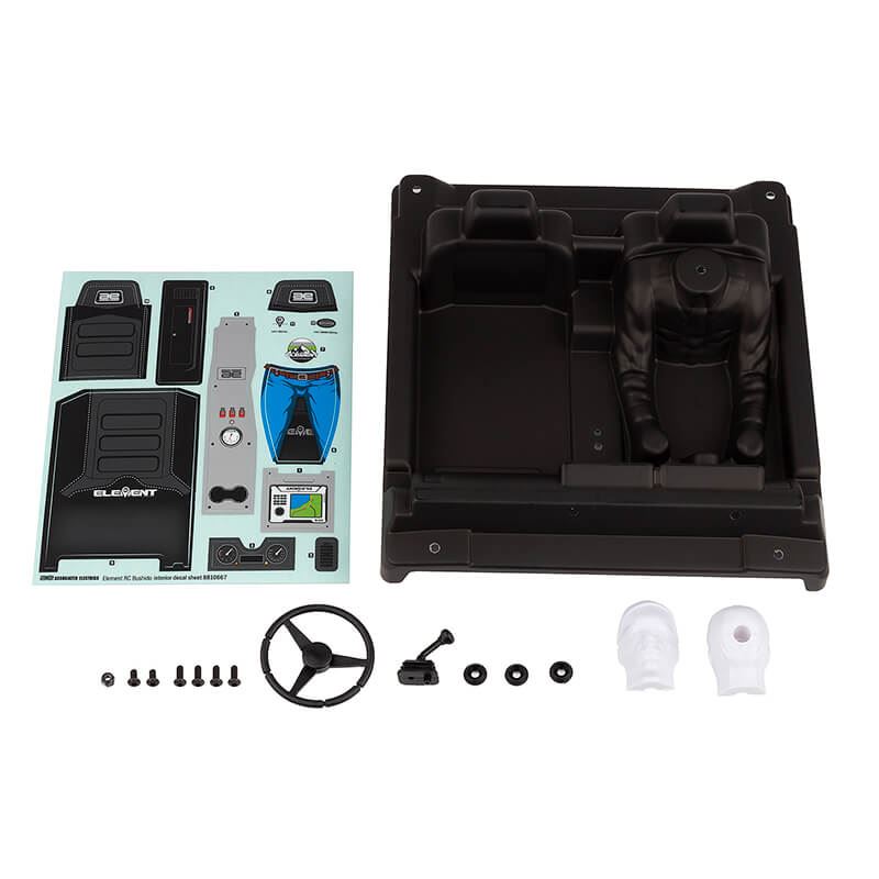 ELEMENT RC ENDURO BUSHIDO+ INTERIOR TRAY COMPLETE SET