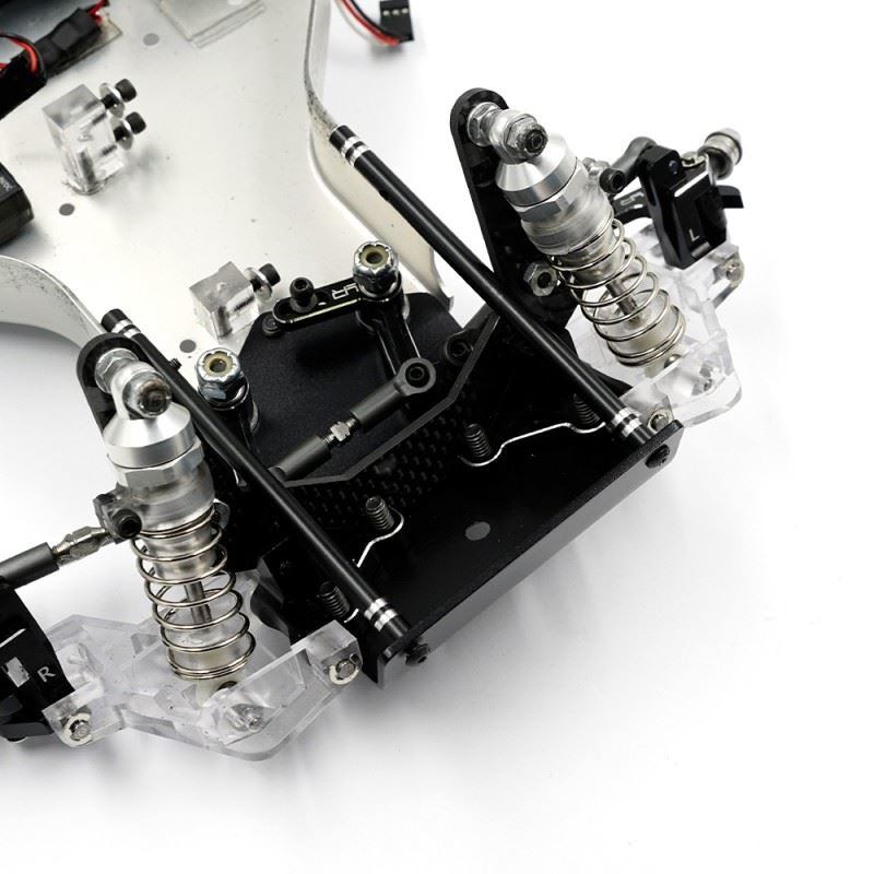 Yeah Racing Aluminum Front Bumper Plate For Team Associated Rc10