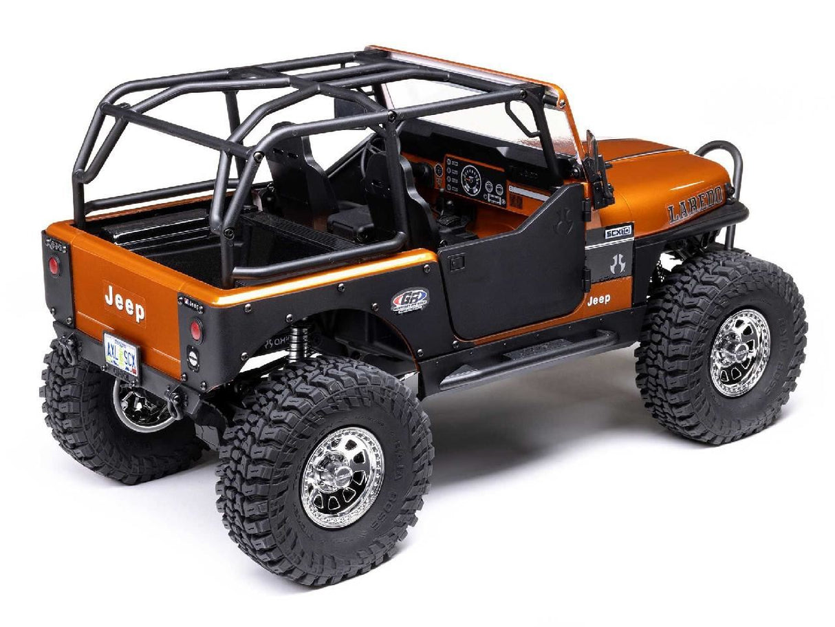 Axial 1/10 Scx10 Iii Jeep Cj-7 4X4 Rtr Rock Crawler, Copper