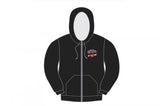 FTX Badge Logo Brand Zipped Hoodie Black - Large