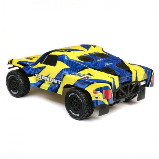 ECX 1/10 2WD Torment SCT : RTR Yellow/Blue (ECX03433T1)