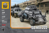 Build Army Sd. Kfz. 222 Armoured Vehicle