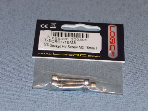 RACTIVE SS Socket Hd Screw M3 16mm Pk4