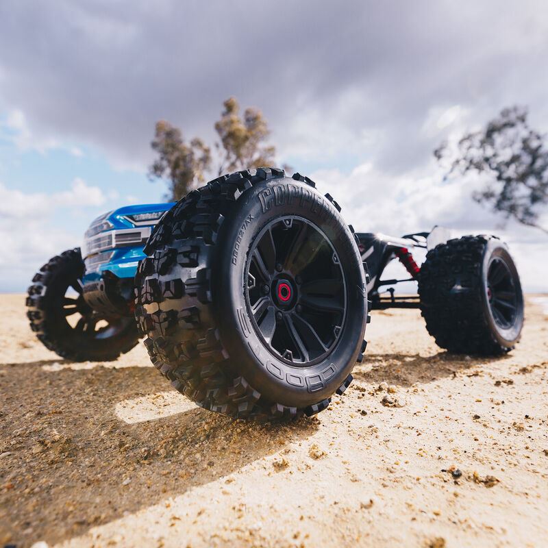 Arrma Kraton V5 6S 4WD BLX 1/8 Blue Monster Truck with Spektrum Firma - ARA8608V5T2