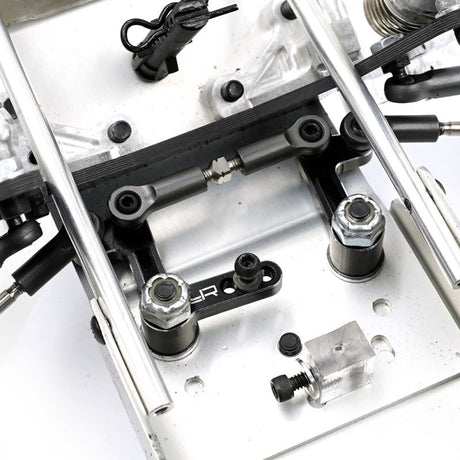 Yeah Racing Aluminum Bearing Steering Set For Team Associated Rc10