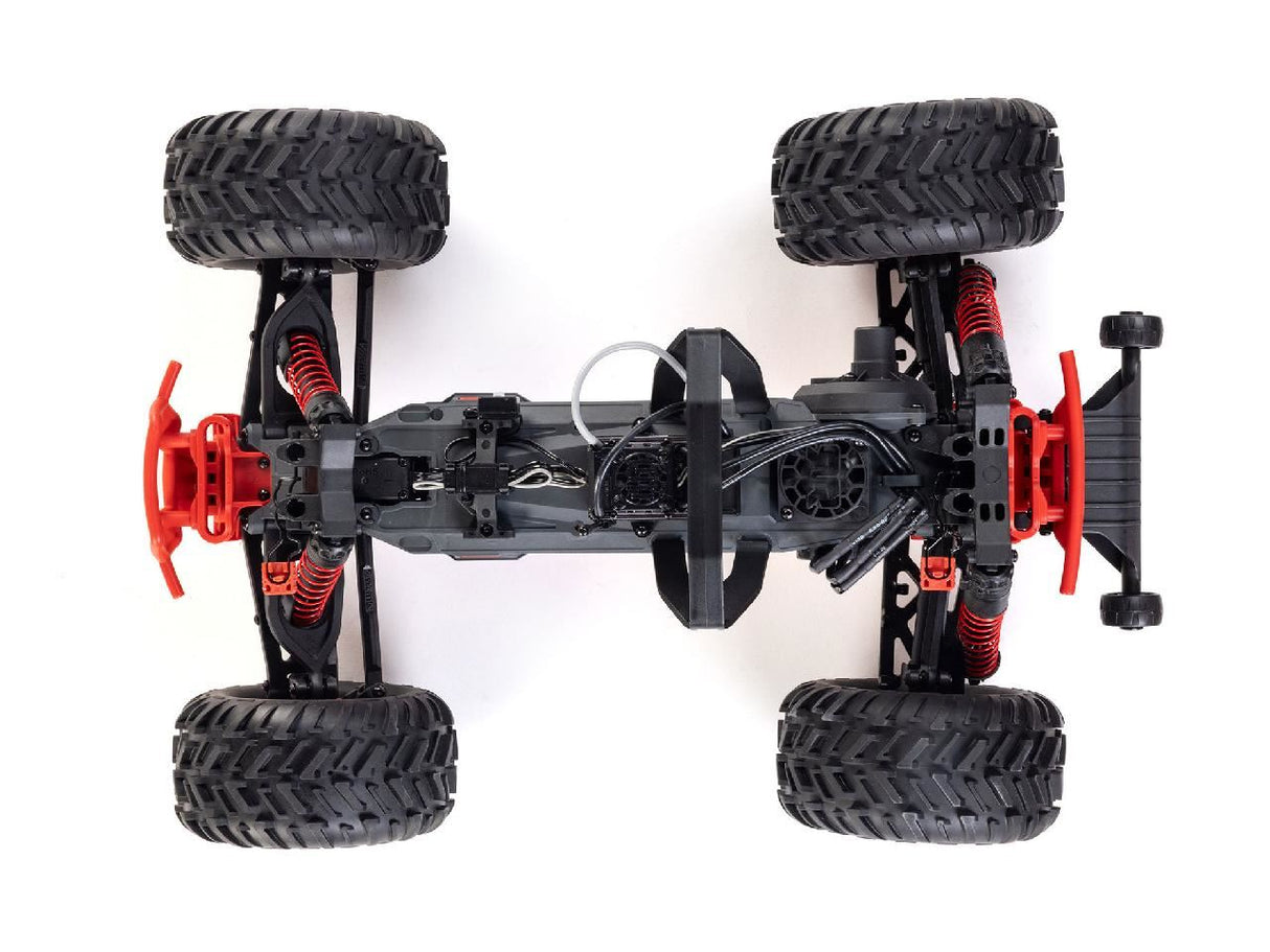Arrma 1/10 Quake 223S Dsc 2Wd Rtr Brushless Monster Truck, Red