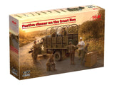Icm Festive Dinner On The Front Line (U.S. Wwii G7117 Kitchen Truck, Figures & Accessories)