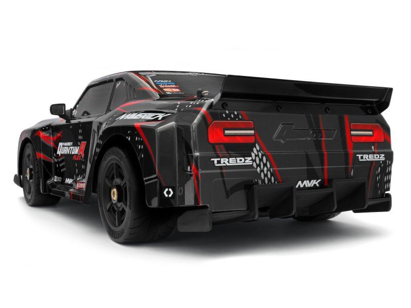 Quantumr Muscle Car Body - Black/Red