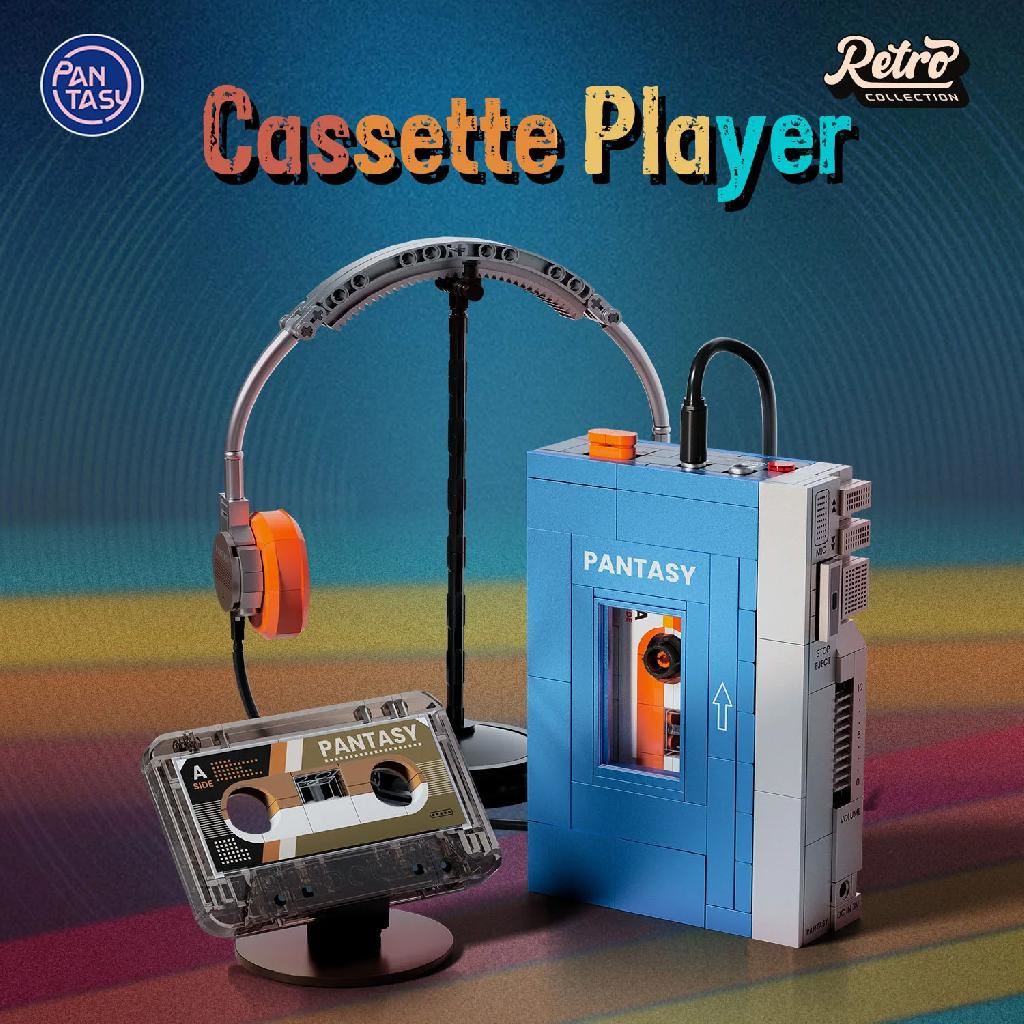 Pantasy Retro Tape Cassette Player - 569 Pcs