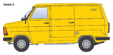 Italeri Ford Transit Initaleriin Van