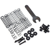 Yeah Racing 120mm Desert Lizard Two Stage Internal Spring Damper Pair Red For Crawler