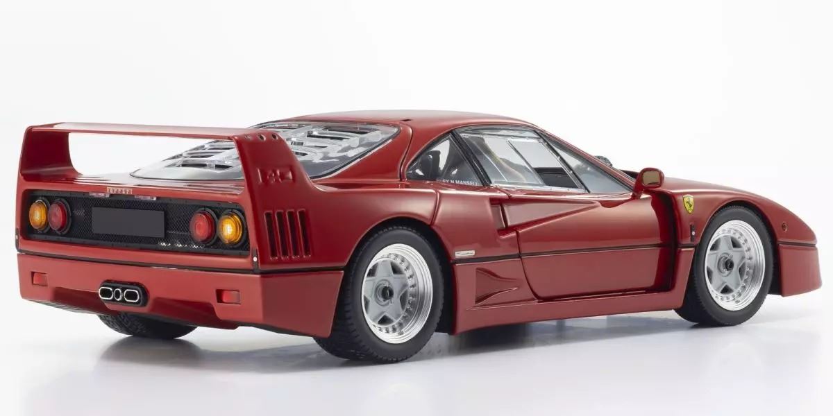 Kyosho 1:18 Ferrari F40 Lw Red Nigel Mansell Die-Cast Collection