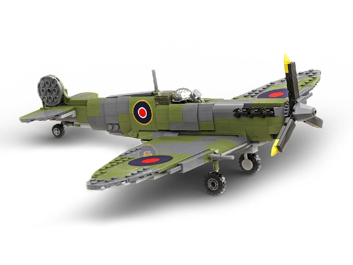 Build Army Supermarine Spitfire Mk Vb Fighter Plane