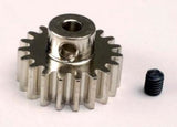 TRAXXAS Gear, 19-T pinion (32-p) (mach. steel)/ set screw